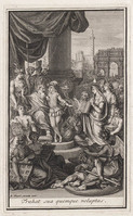 KG 12788
<br/>
Allegorie op de welvaart van een stad.
<br/>
<em>Picart, Bernard (1673-1733)</em>